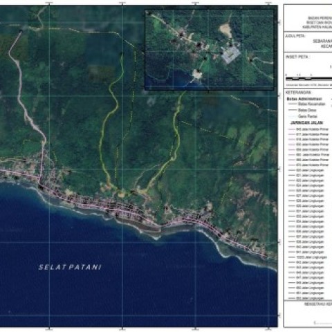 Jaringan Jalan Kecamatan Patani Utara 2026